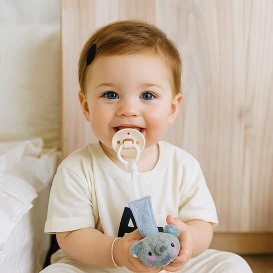 Attache tetine | Sécurité Élégante - Mamanbebebynina