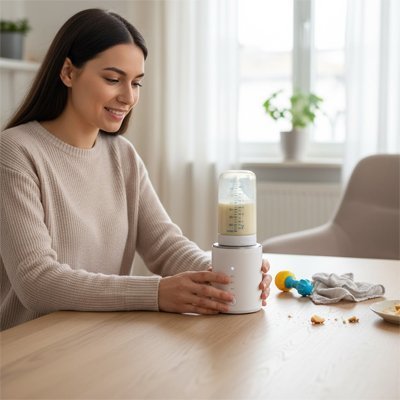 Chauffe biberon | Express 3min - Mamanbebebynina