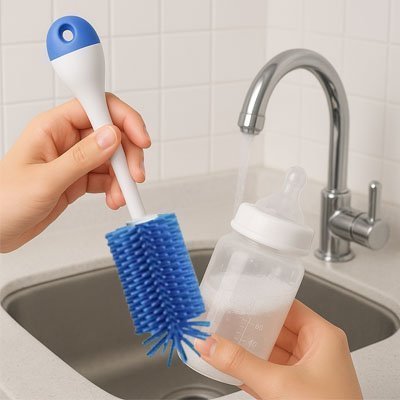 Goupillon biberon | NettoPure - Mamanbebebynina