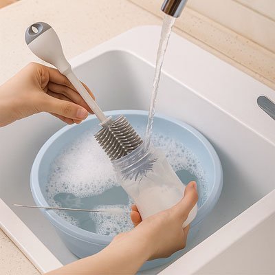 Goupillon biberon | NettoPure - Mamanbebebynina