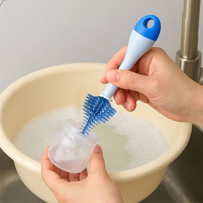 Goupillon biberon | NettoPure - Mamanbebebynina