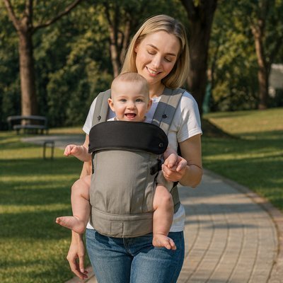 Porte bébé physiologique | Ergonomique - Mamanbebebynina