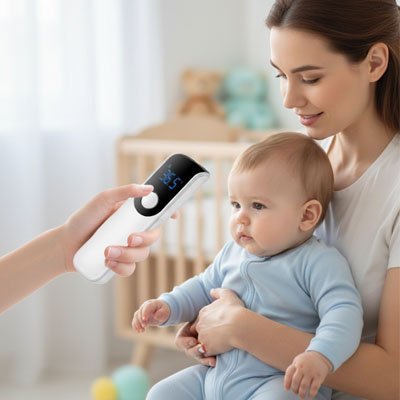 Thermomètre frontal | Précision Médicale - Mamanbebebynina