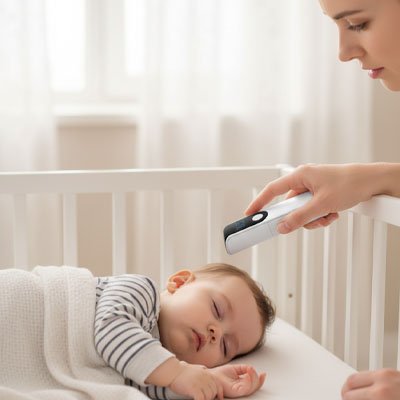 Thermomètre frontal | Précision Médicale - Mamanbebebynina